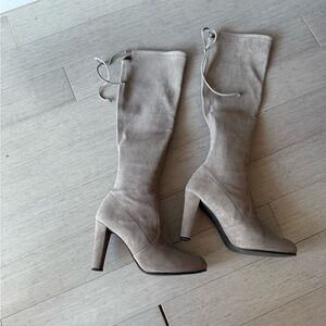 Stuart Weitzman Kneeland Topo Suede